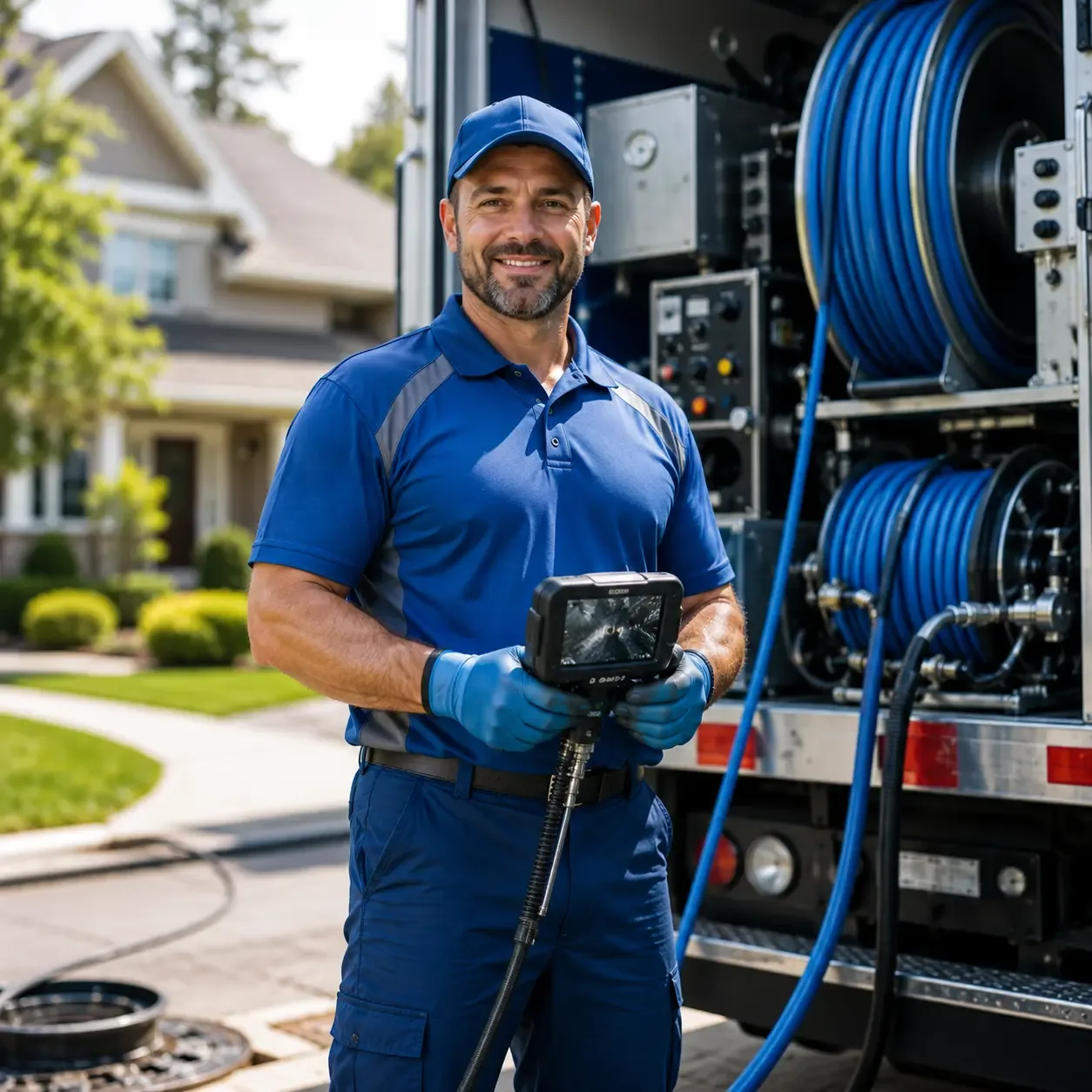 Local outdoor drain cleaning specialists in Munger, MI